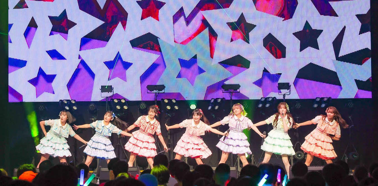 初ワンマンライブを行ったCANDY TUNE