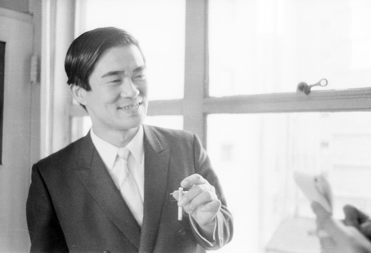 1969年4月5日、8年ぶりに本拠を東京に移し「渥美清さんのような役者を目指す」と意気込んでいた財津一郎さん