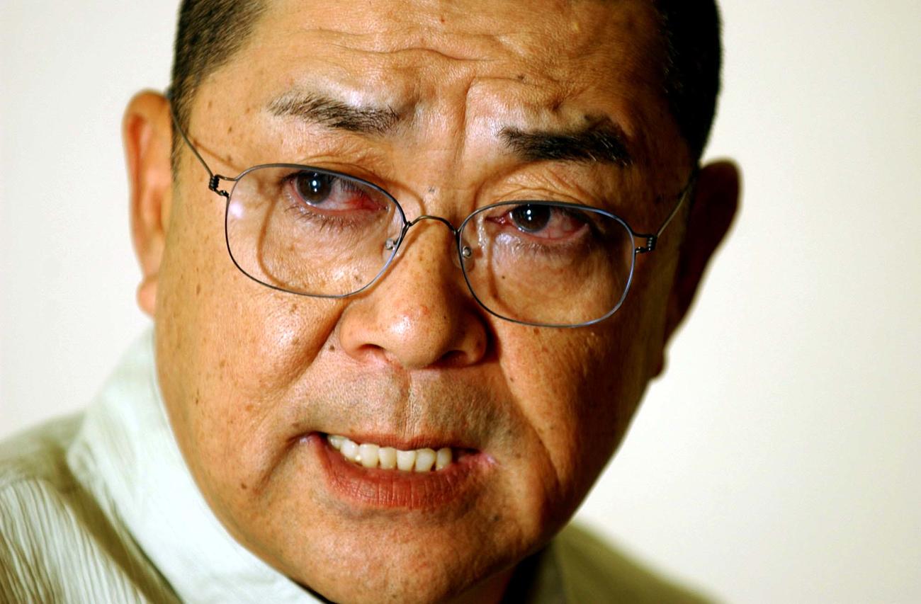 財津一郎さん（2004年5月撮影）