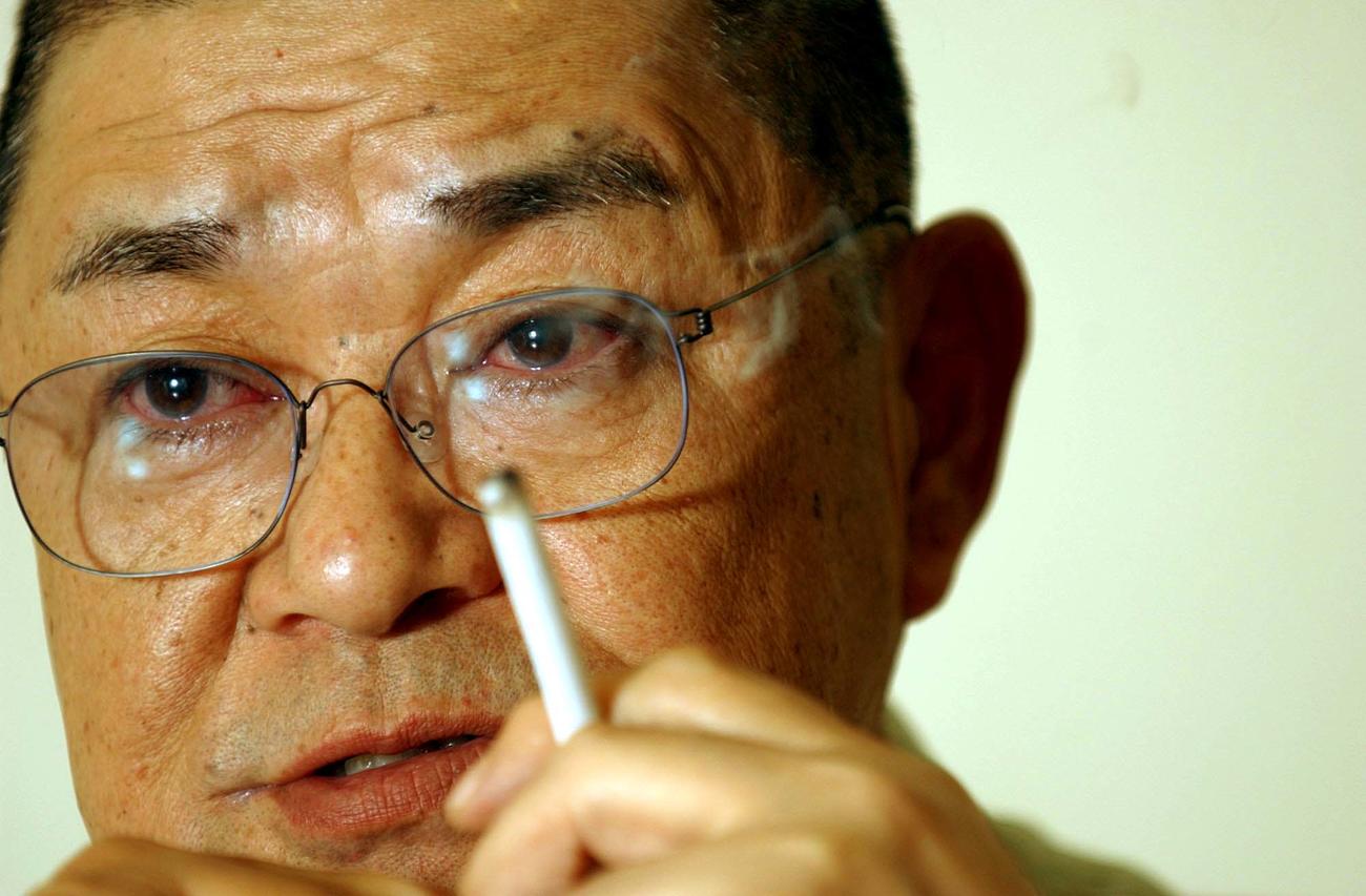 財津一郎さん（2004年5月撮影）