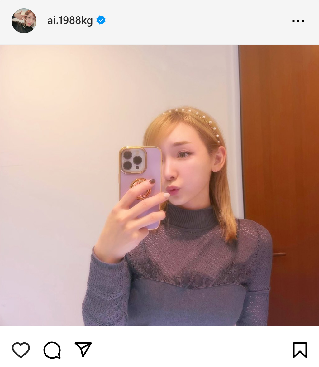 加護亜依のインスタグラムから