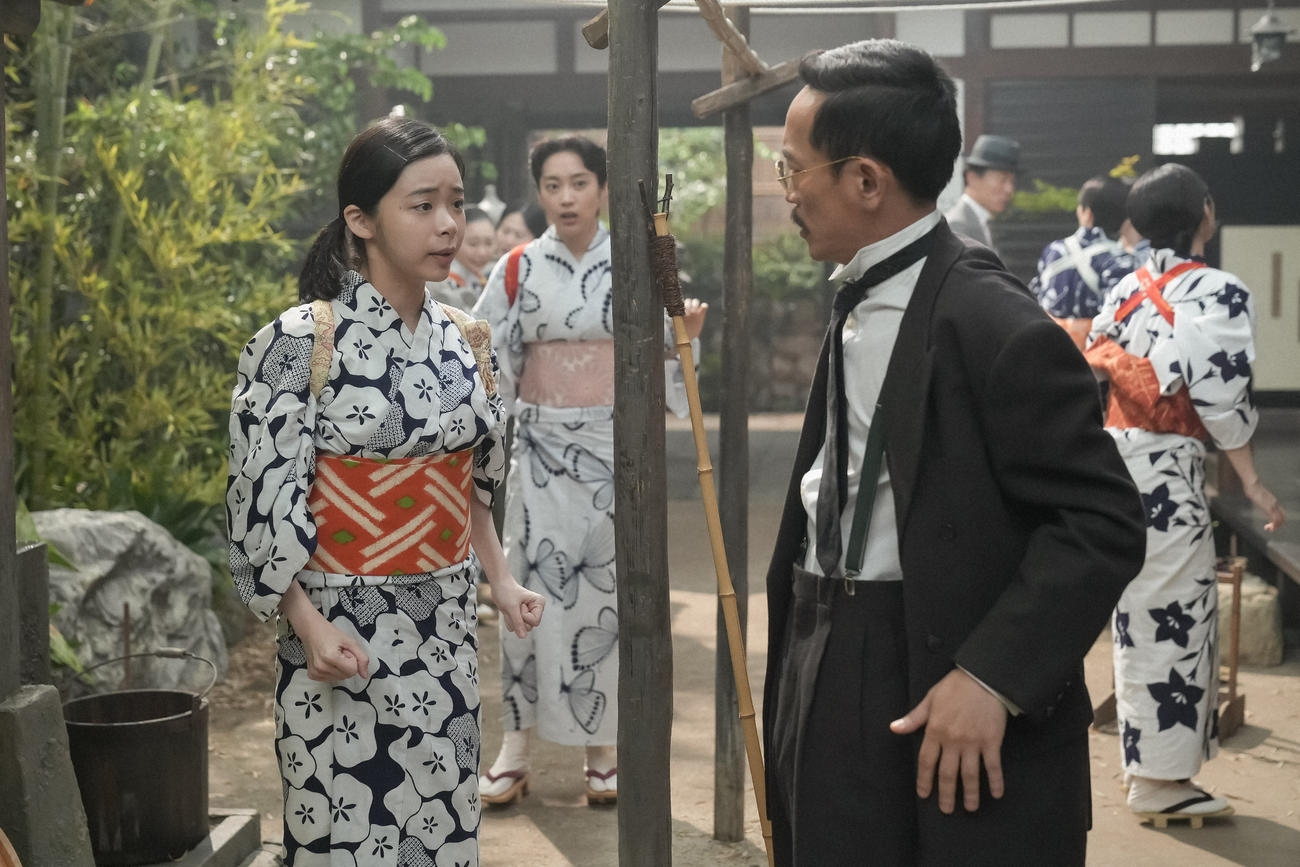 NHK連続テレビ小説「ブギウギ」の1場面（C）NHK