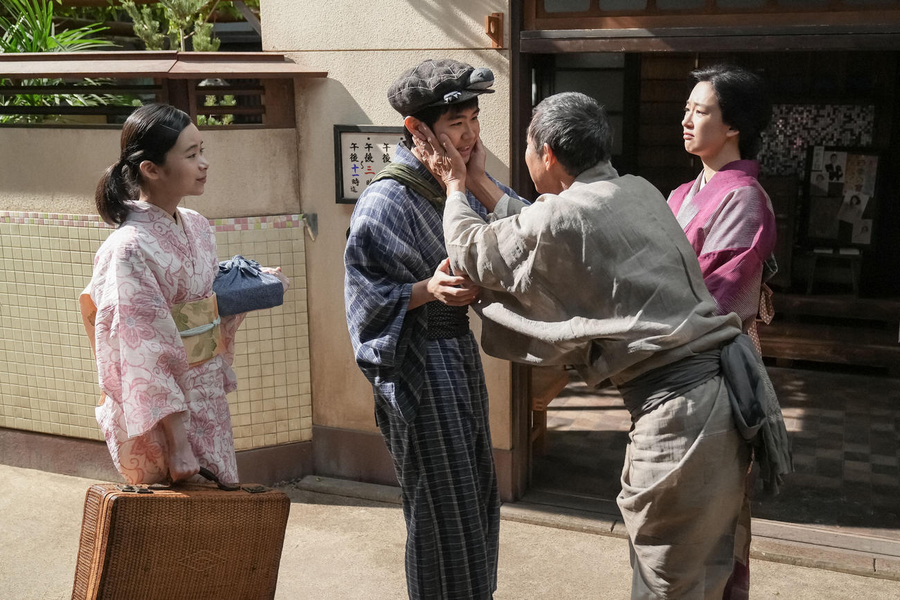 NHK連続テレビ小説「ブギウギ」の1場面（C）NHK
