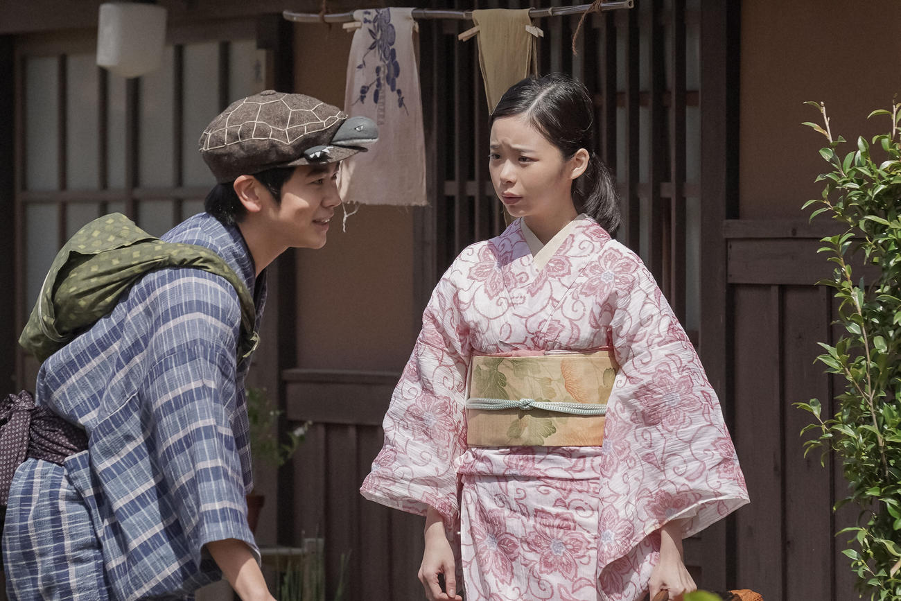 NHK連続テレビ小説「ブギウギ」の1場面（C）NHK