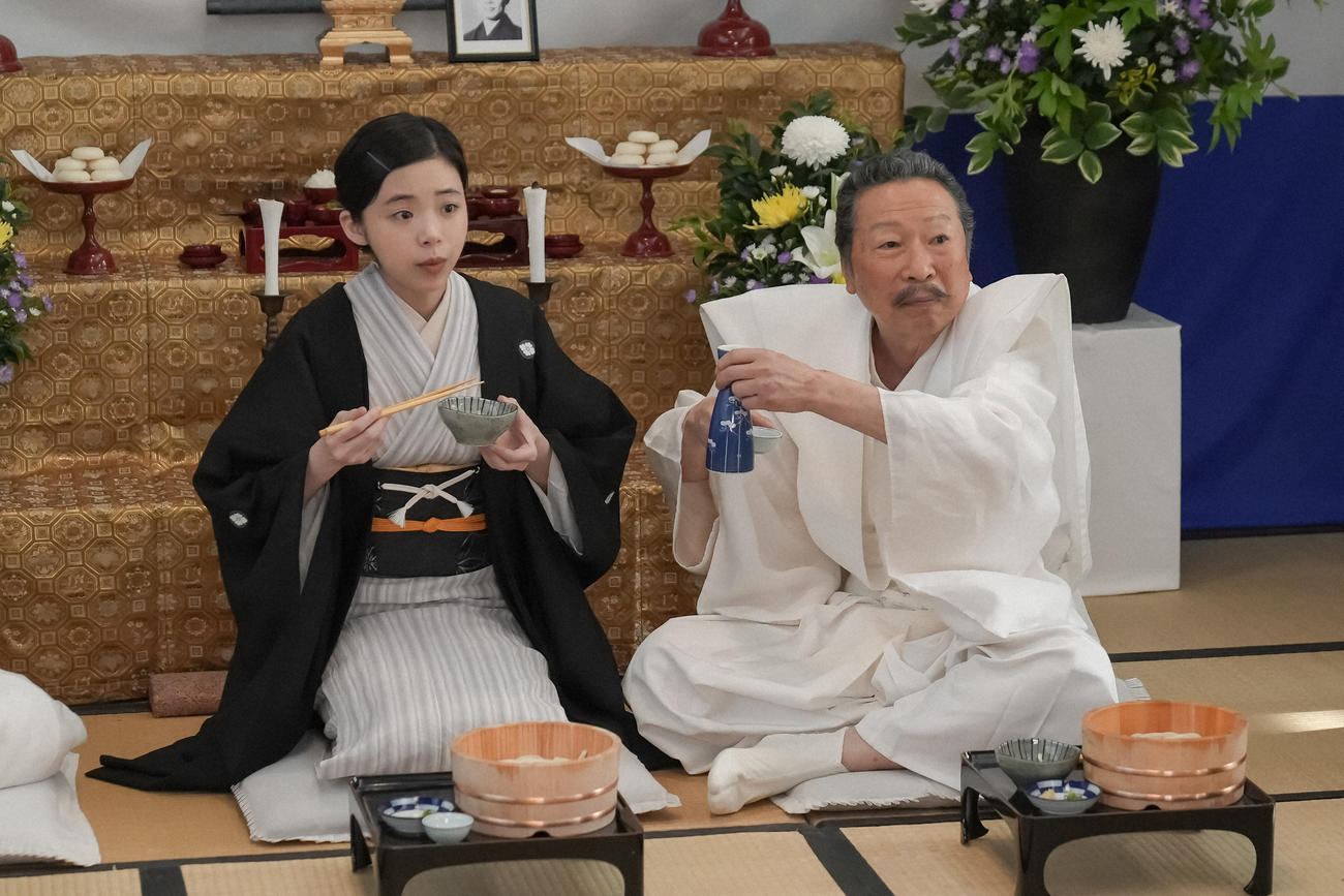 NHK連続テレビ小説「ブギウギ」の1場面（C）NHK