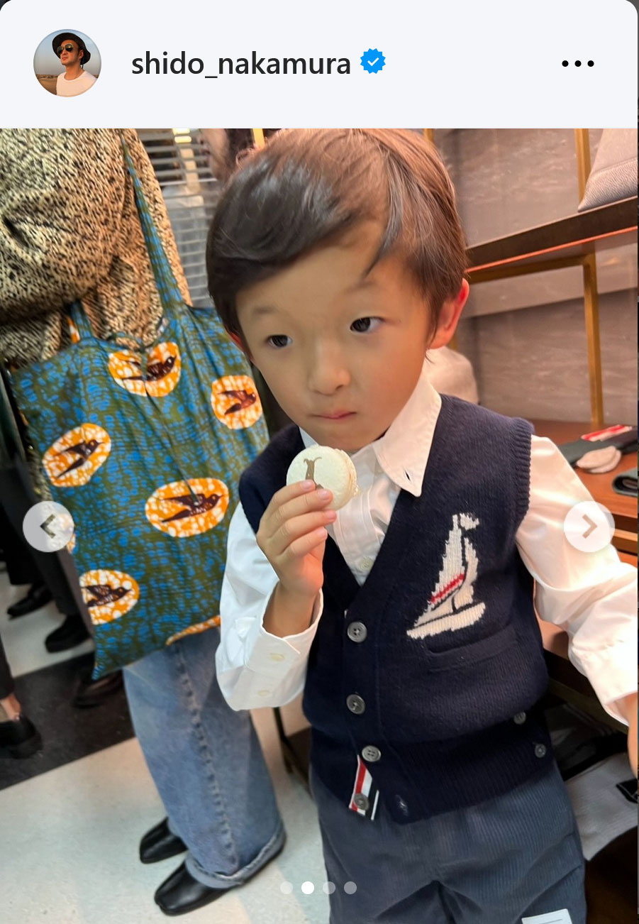 中村獅童のインスタグラムから