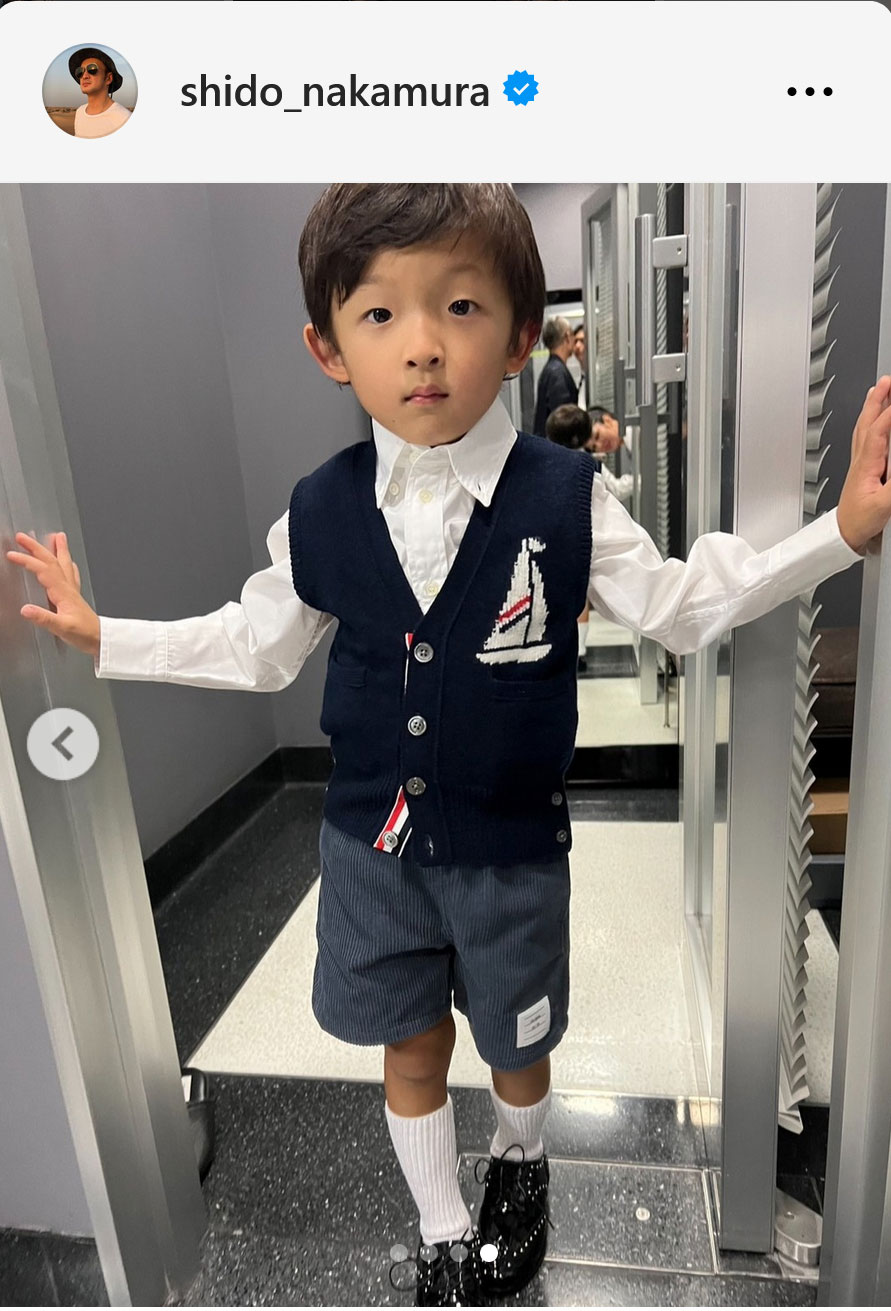 中村獅童のインスタグラムから