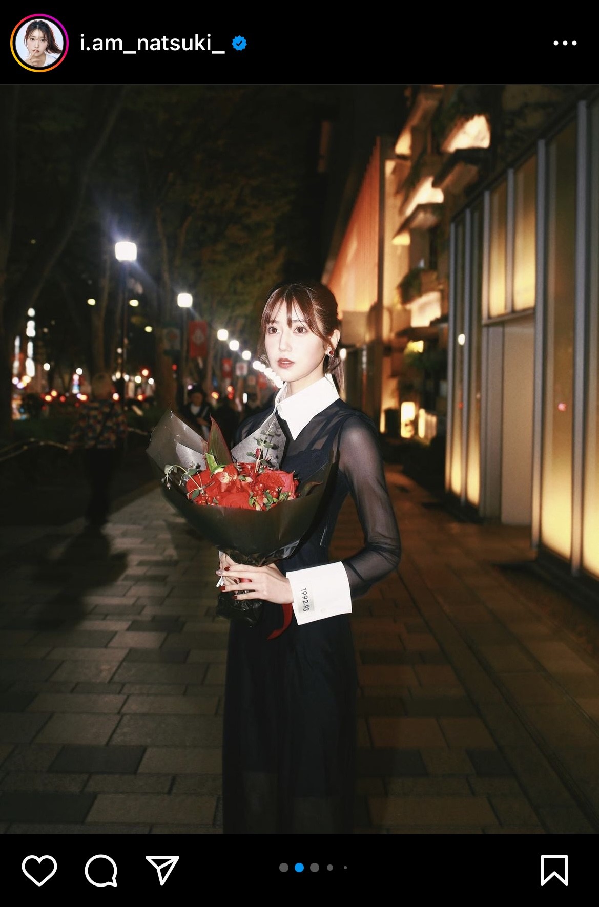 阿部なつきのインスタグラムから