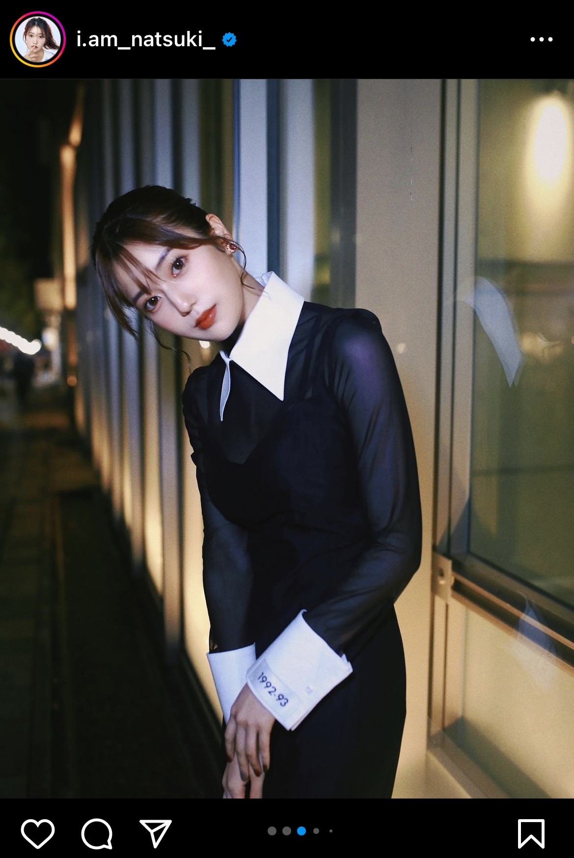 阿部なつきのインスタグラムから
