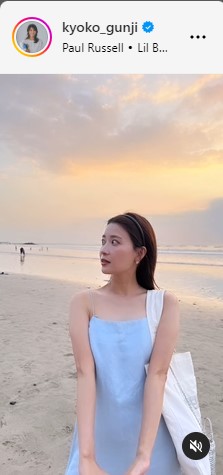 郡司恭子アナウンサーのインスタグラムから