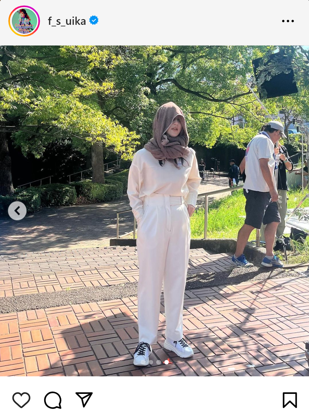 ファーストサマーウイカのインスタグラムから