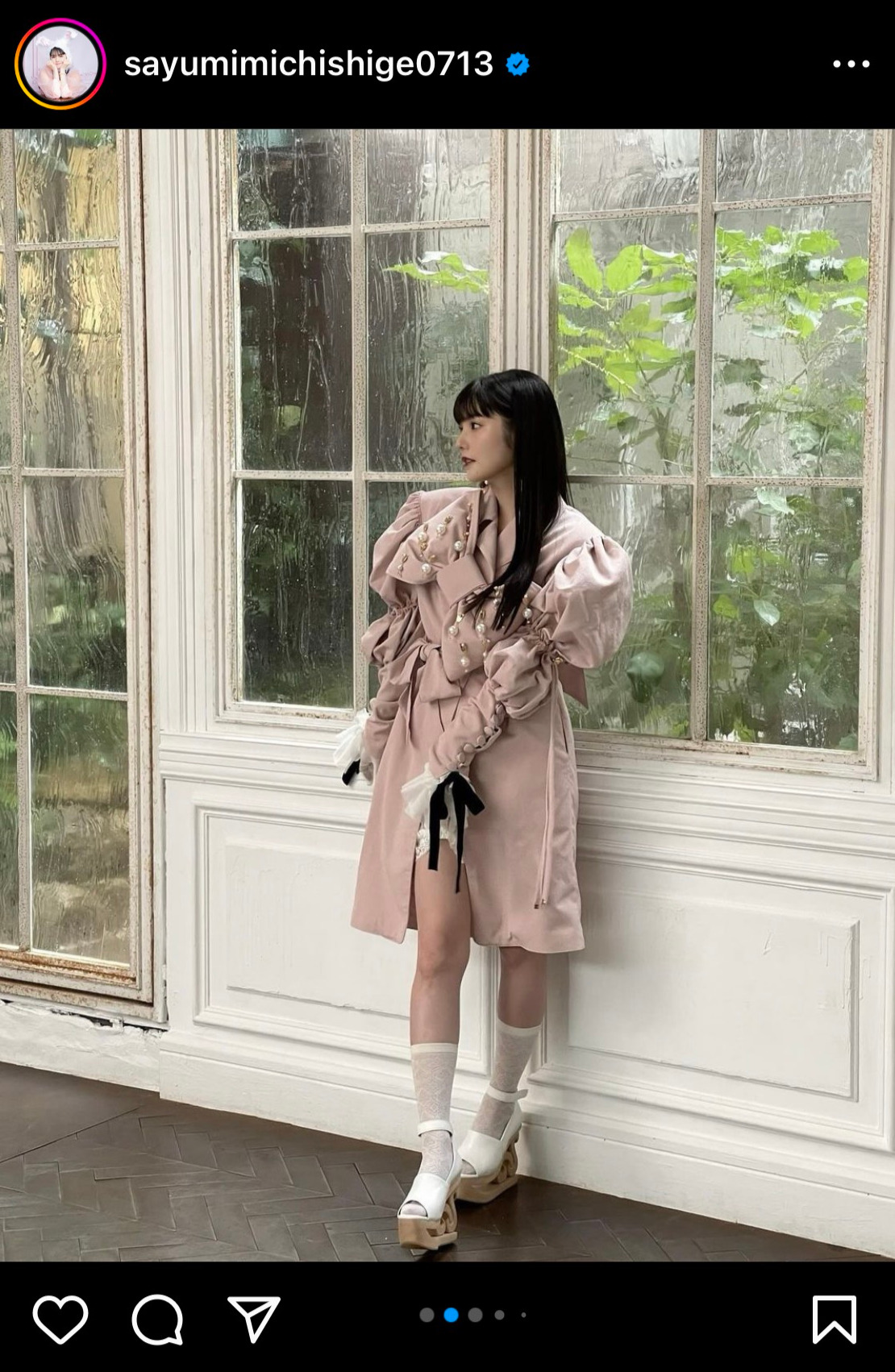 道重さゆみのインスタグラムから