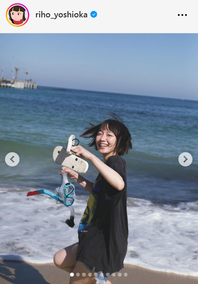吉岡里帆のインスタグラムから
