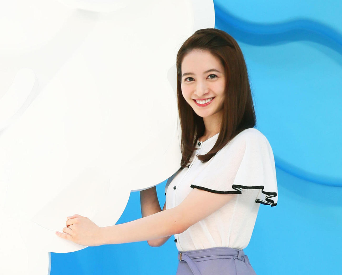日本テレビの後呂有紗アナウンサー（19年6月撮影）