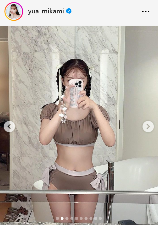 三上悠亜のインスタグラムから