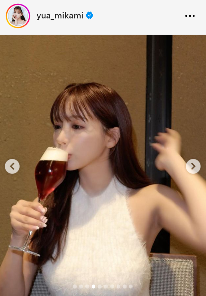 三上悠亜のインスタグラムから