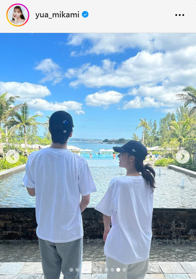 三上悠亜のインスタグラムから
