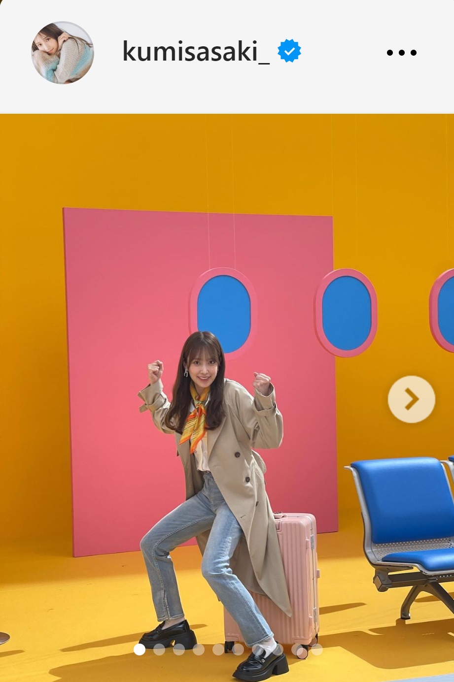 日向坂46佐々木久美のインスタグラムから