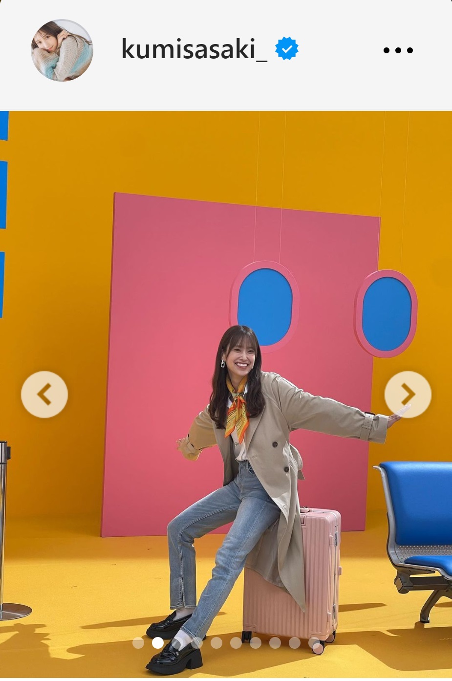 日向坂46佐々木久美のインスタグラムから