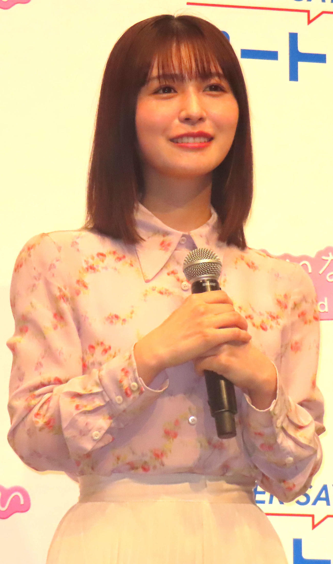 「ロート製薬　新ドラマCM発表会」に出席した長濱ねる