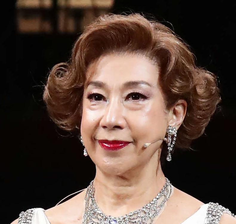 前田美波里（2021年2月撮影）