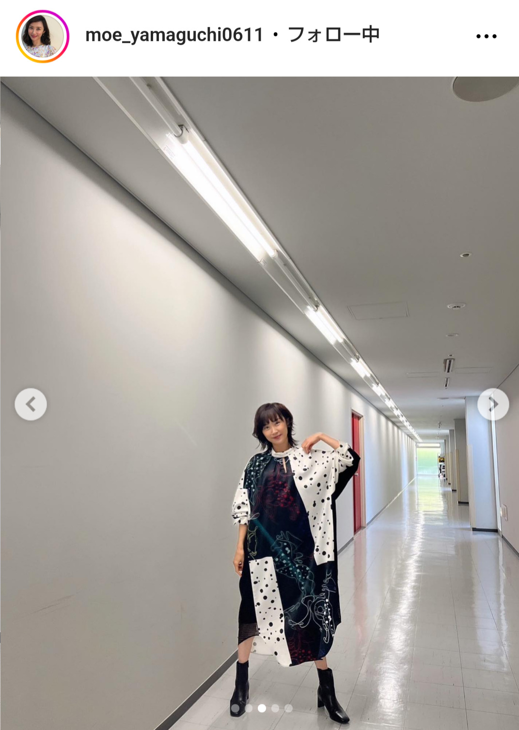 山口もえのインスタグラムから