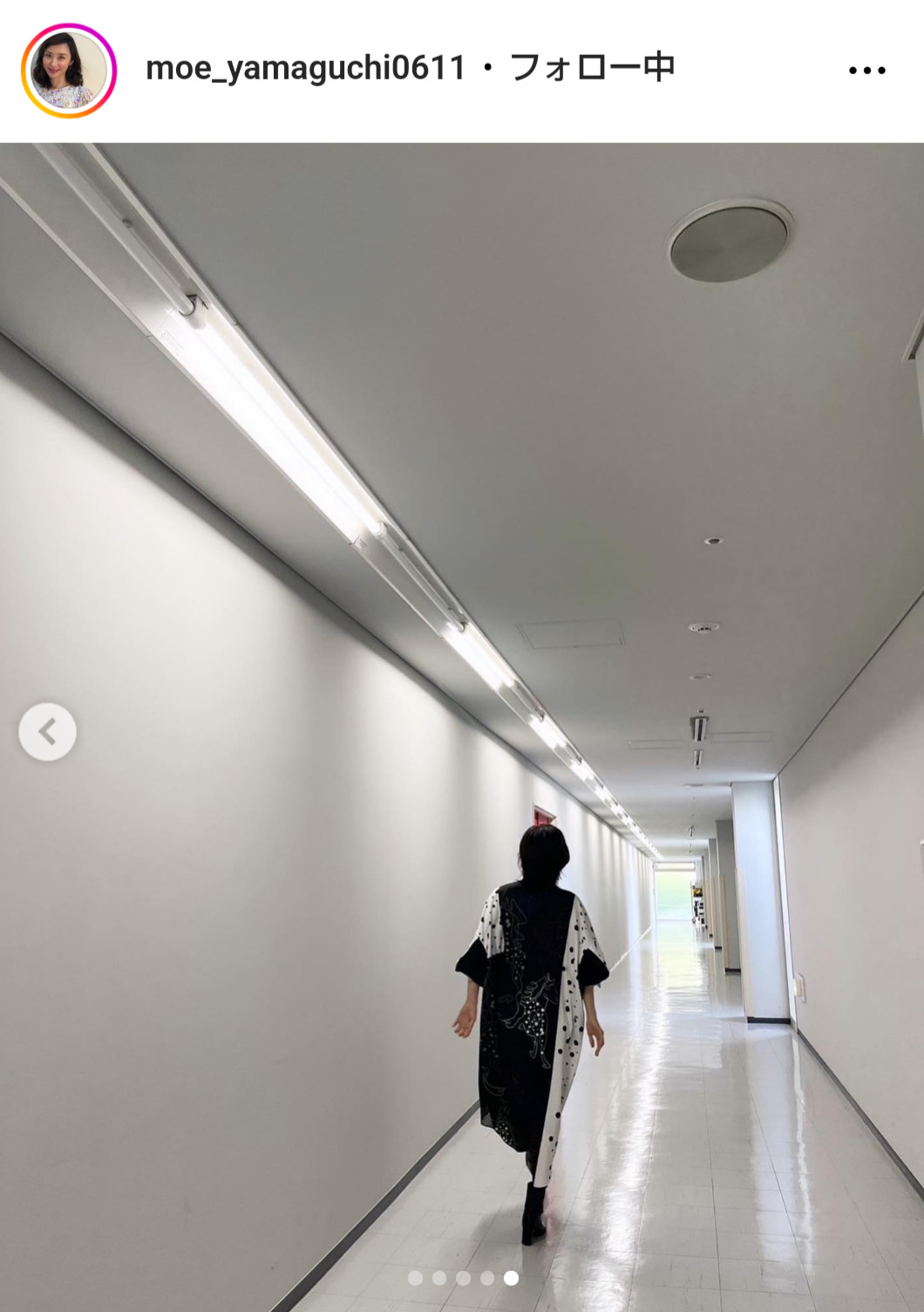 山口もえのインスタグラムから