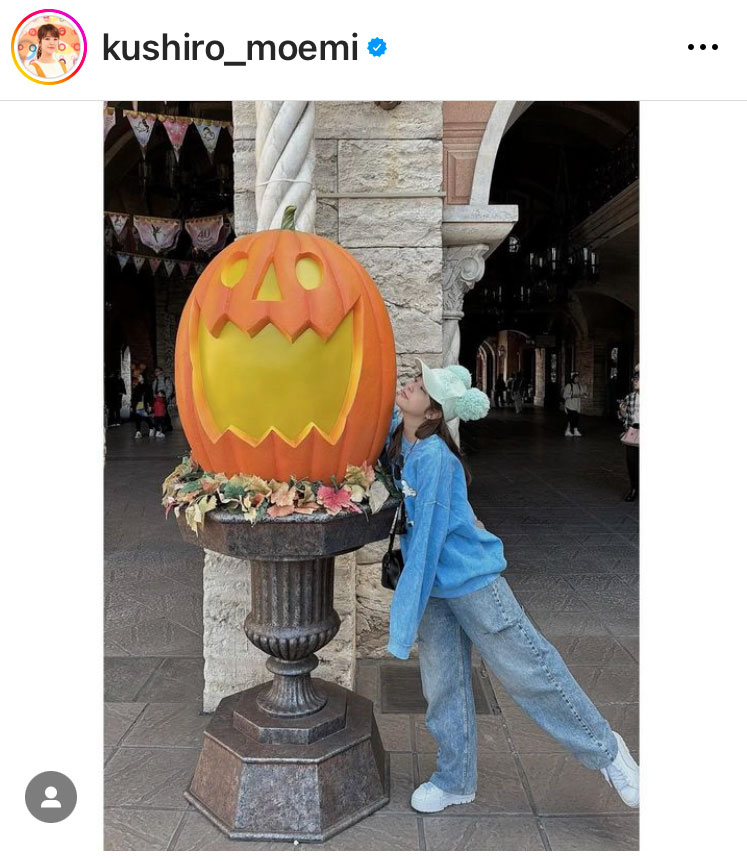 久代萌美アナのインスタグラムから