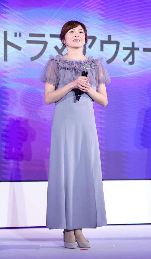 司会を務めた日本テレビ市來玲奈アナウンサー（撮影・足立雅史）