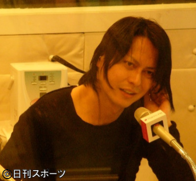 BUCK－TICK櫻井敦司さん（2009年2月撮影）