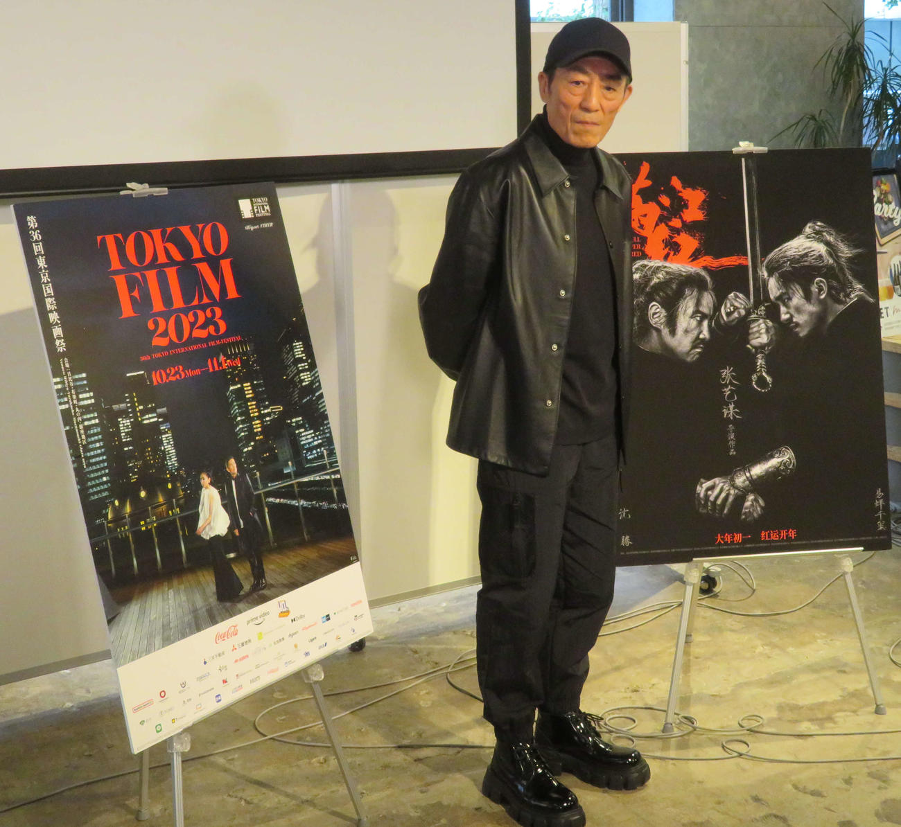 東京国際映画祭でマスタークラスを開催したチャン・イーモウ監督（撮影・村上幸将）