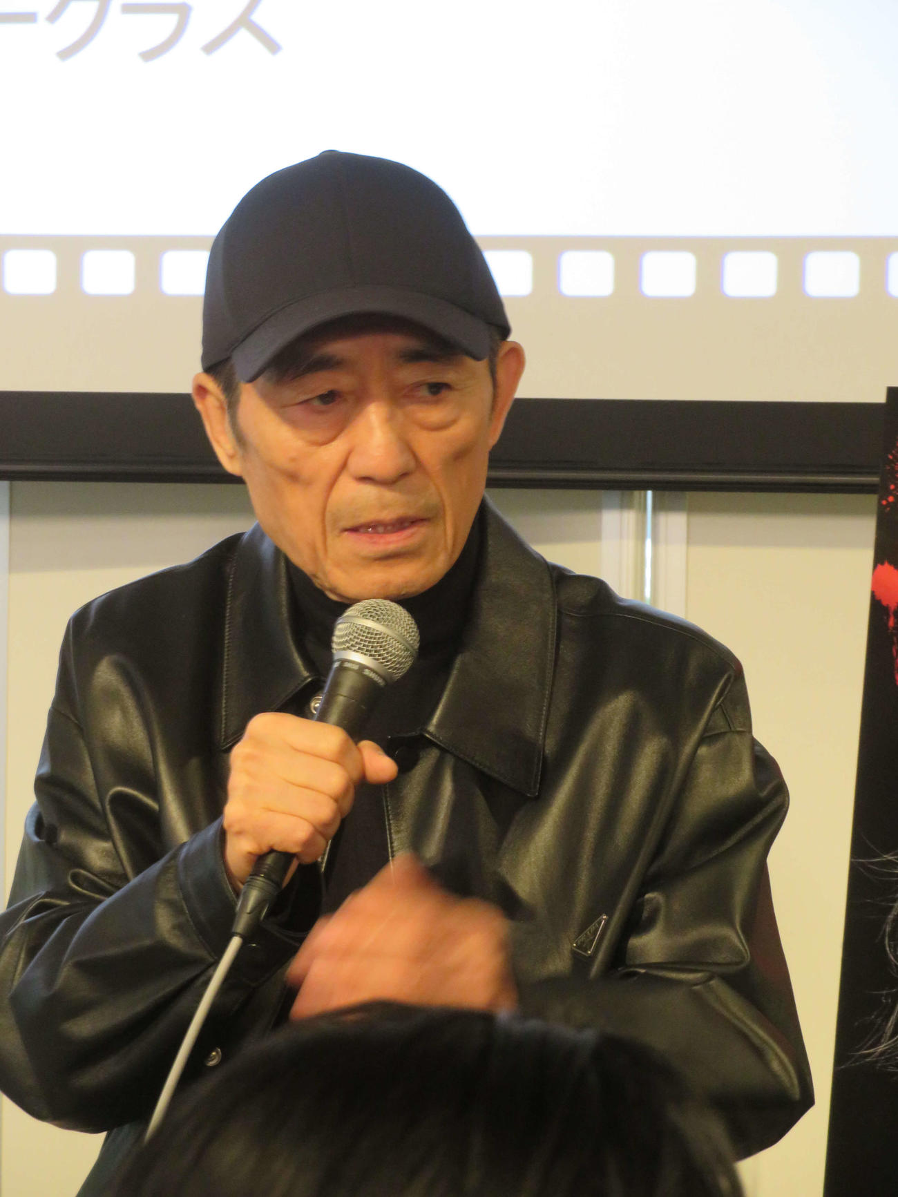 東京国際映画祭でマスタークラスを開催したチャン・イーモウ監督（撮影・村上幸将）