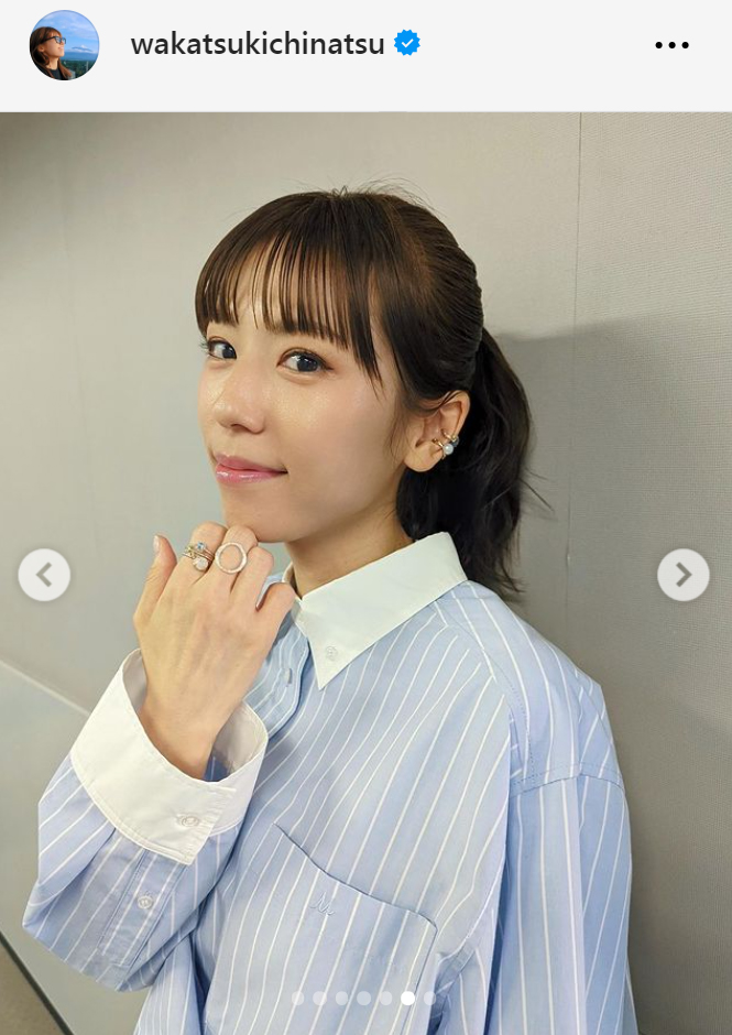 若槻千夏のインスタグラムから