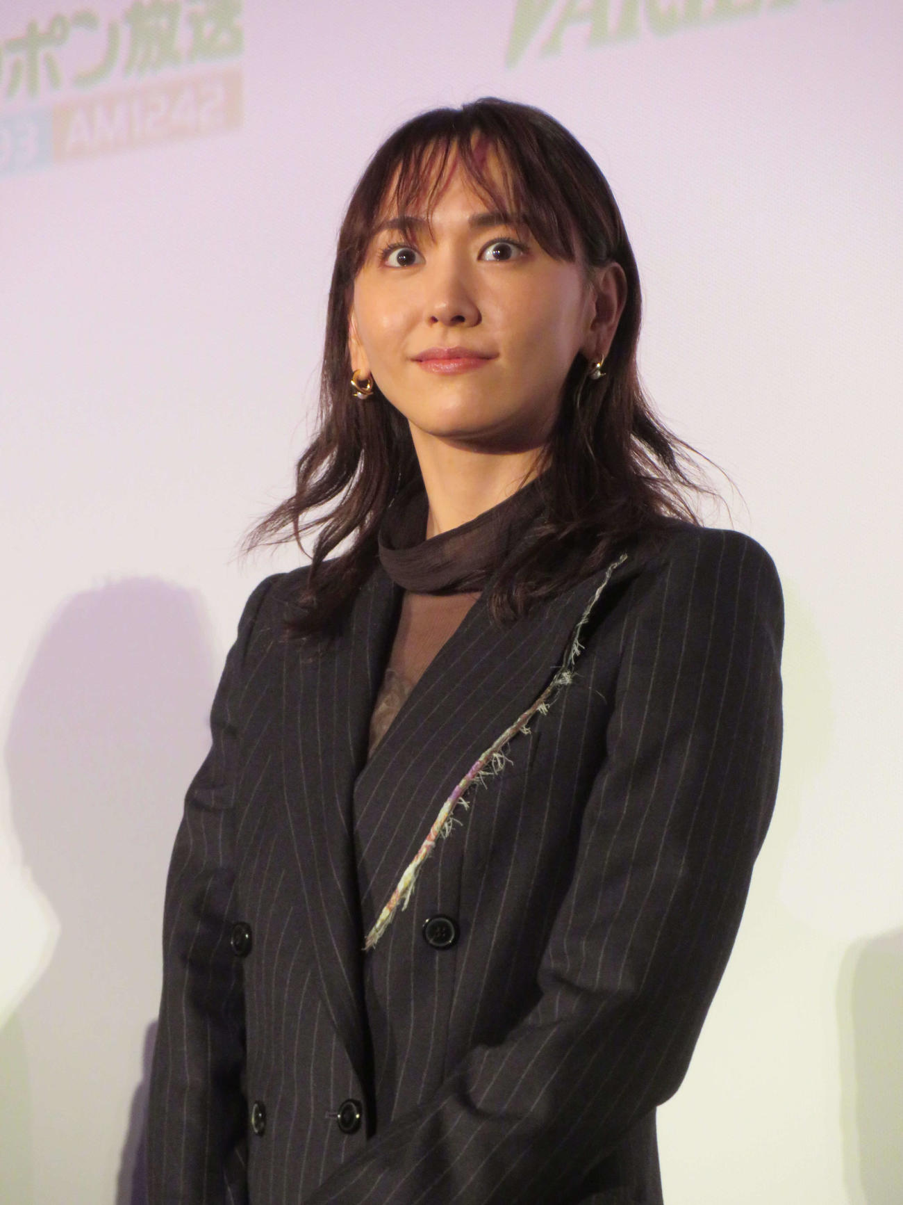映画「正欲」東京国際映画祭ワールドプレミア上映に登壇した新垣結衣（撮影・村上幸将）