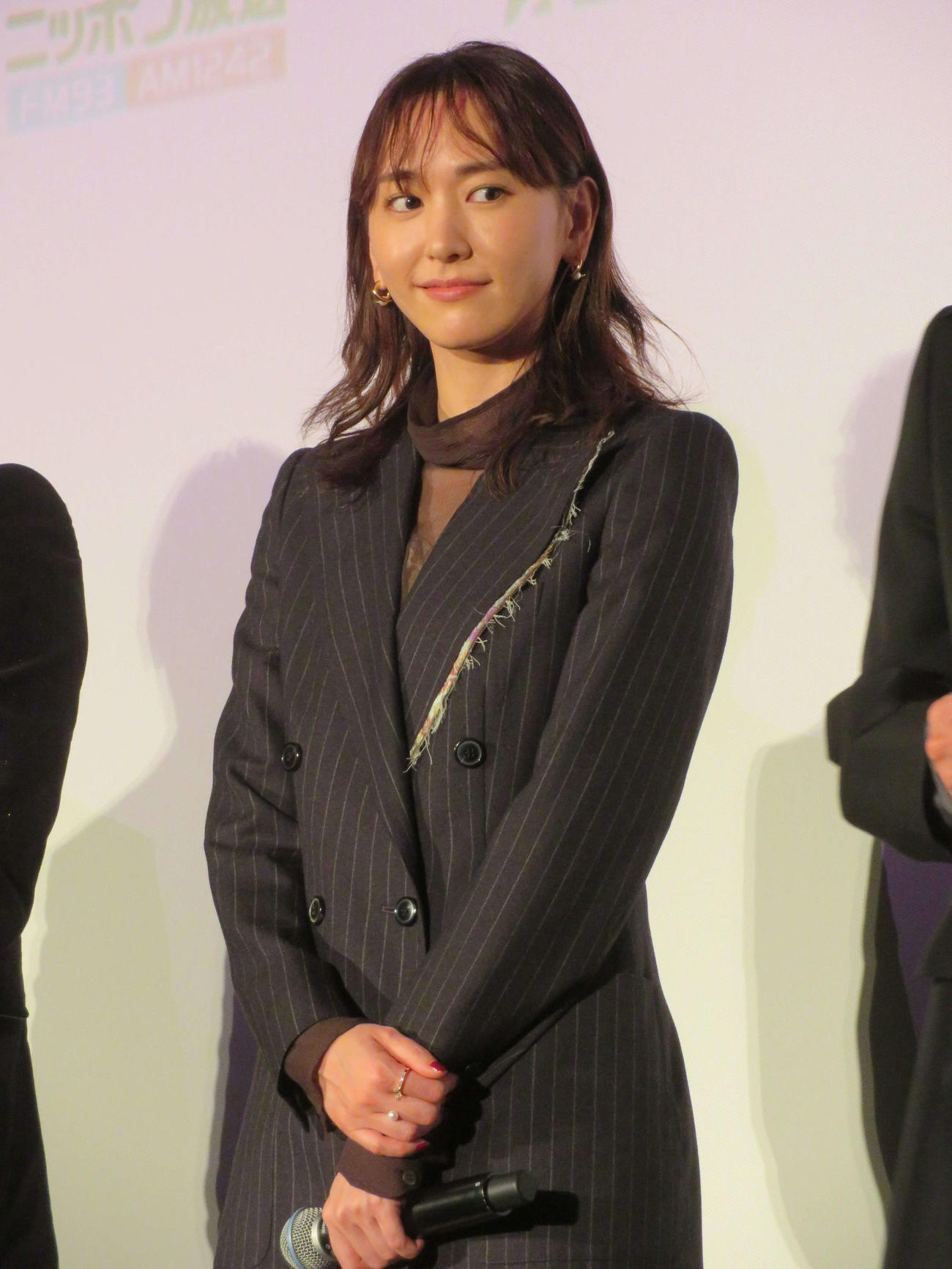 映画「正欲」東京国際映画祭ワールドプレミア上映に登壇した新垣結衣（撮影・村上幸将）