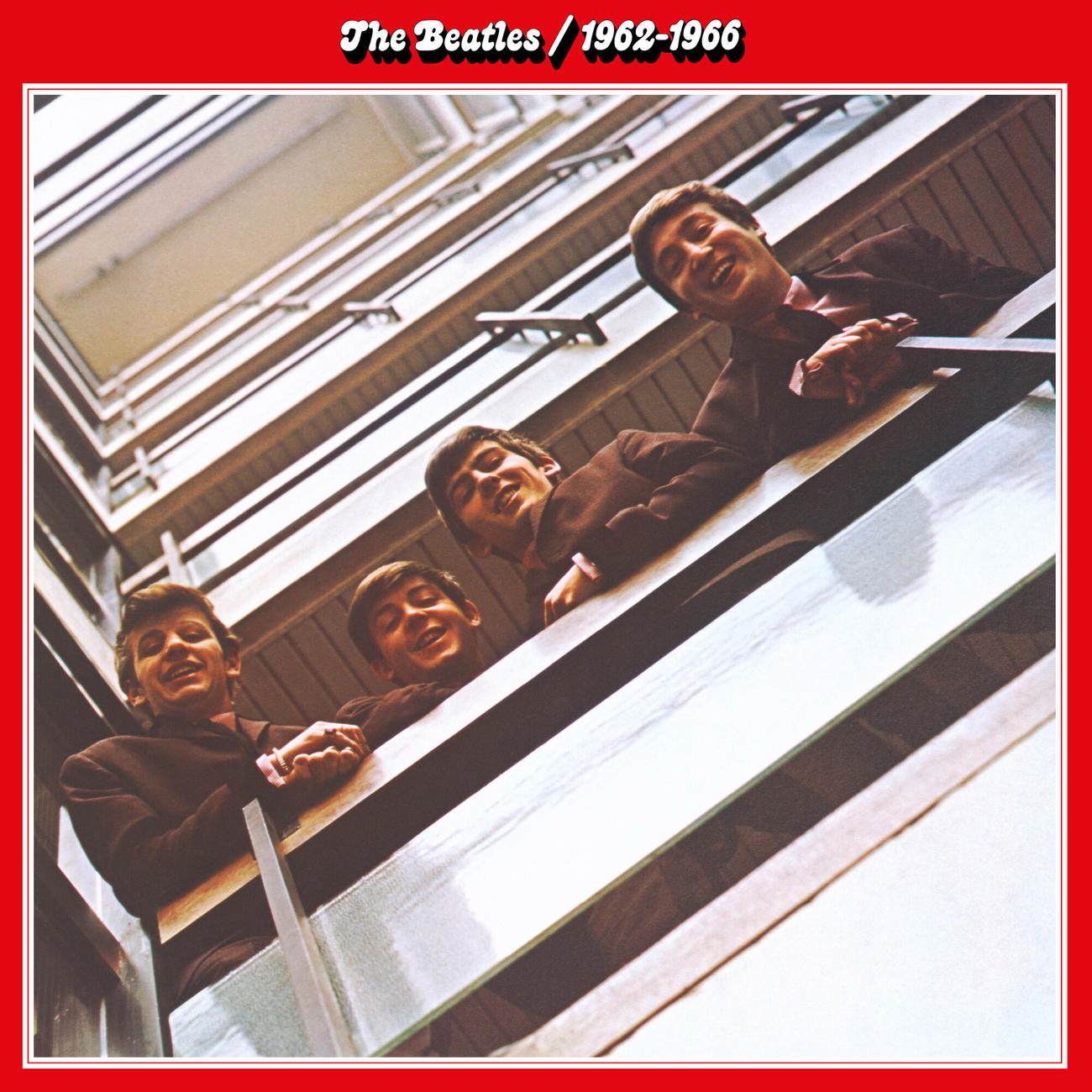 ザ・ビートルズのアルバム「ザ・ビートルズ　1962年～1966年」2023エディションのジャケット写真　（C）Apple Corps Ltd.