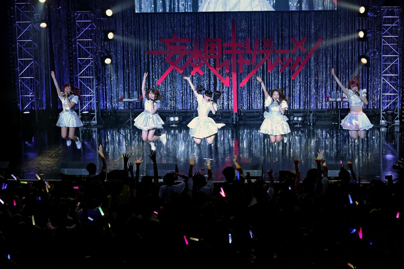 ラストライブでファンと盛り上がる妄想キャリブレーション（2019年2月撮影）