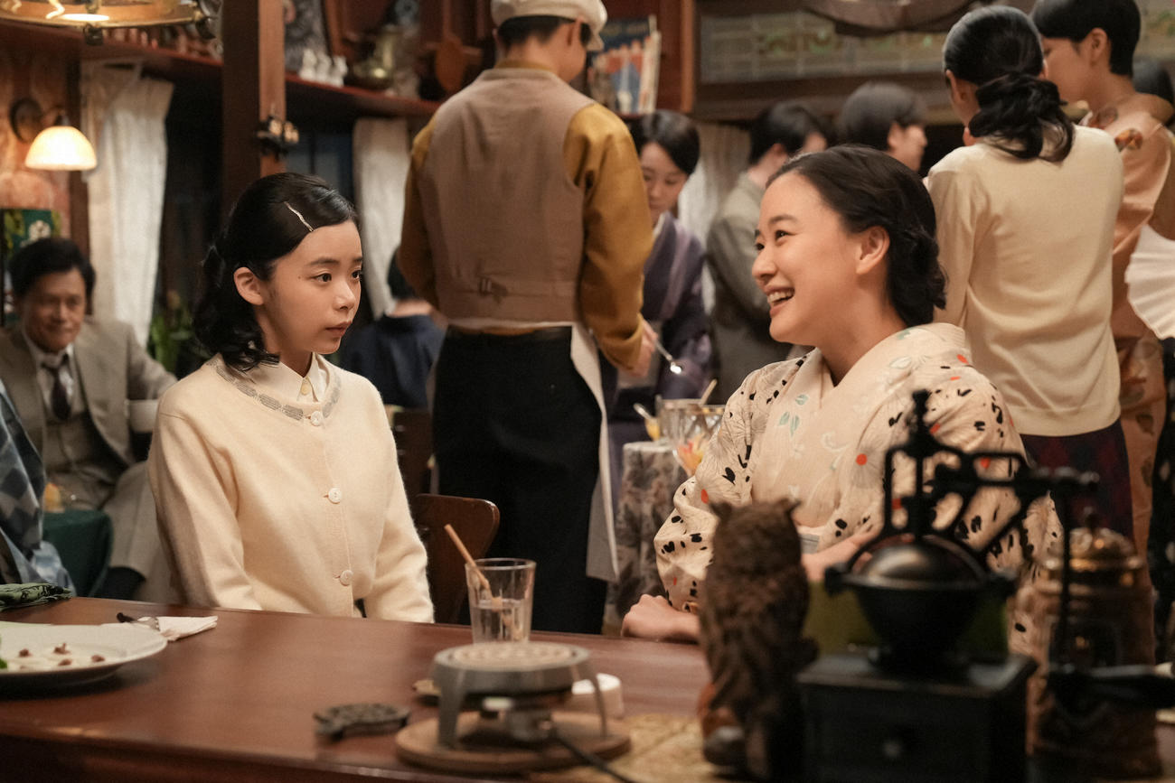 NHK連続テレビ小説「ブギウギ」の1場面（C）NHK