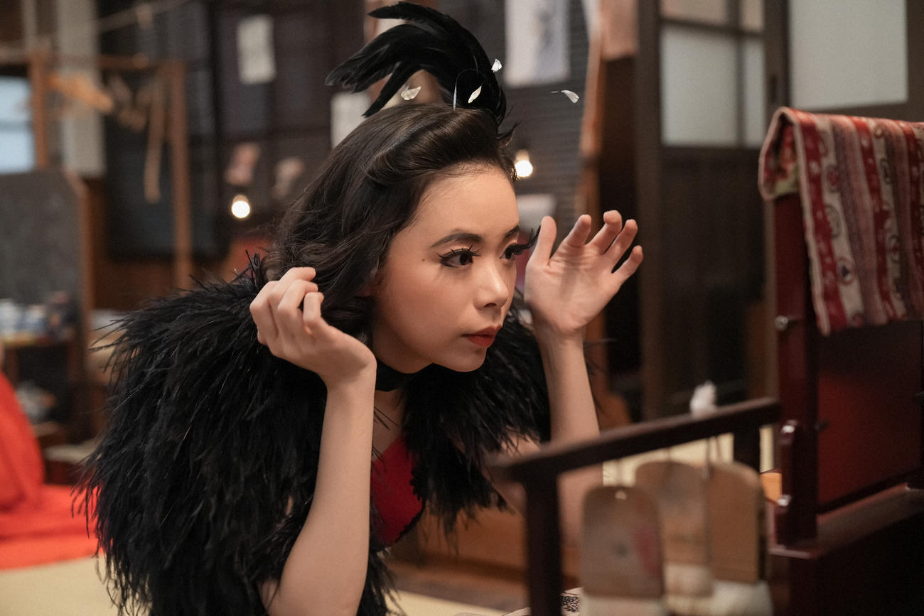 NHK連続テレビ小説「ブギウギ」の1場面（C）NHK