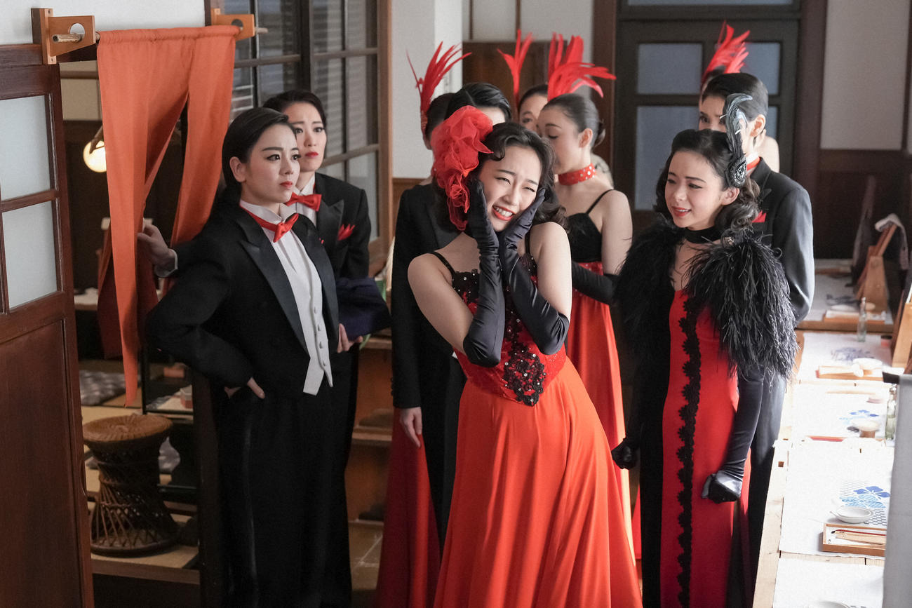 NHK連続テレビ小説「ブギウギ」の1場面（C）NHK