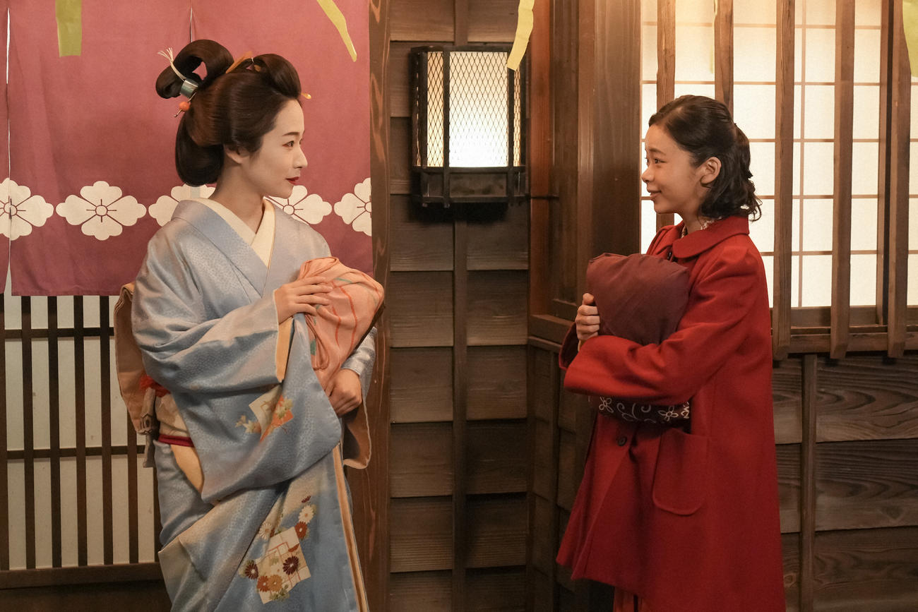 NHK連続テレビ小説「ブギウギ」の1場面（C）NHK