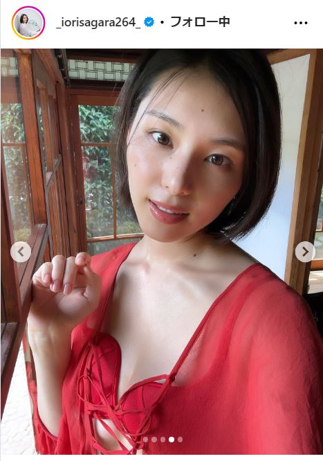 相楽伊織のインスタグラムから