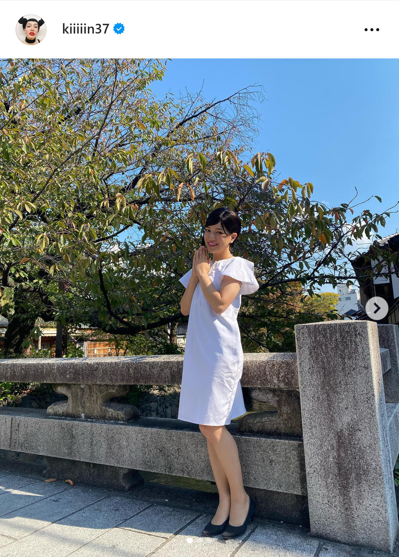 金原早苗のインスタグラムから