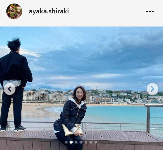 白城さやかのインスタグラムから