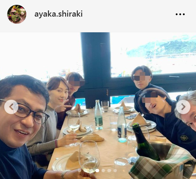 白城さやかのインスタグラムから