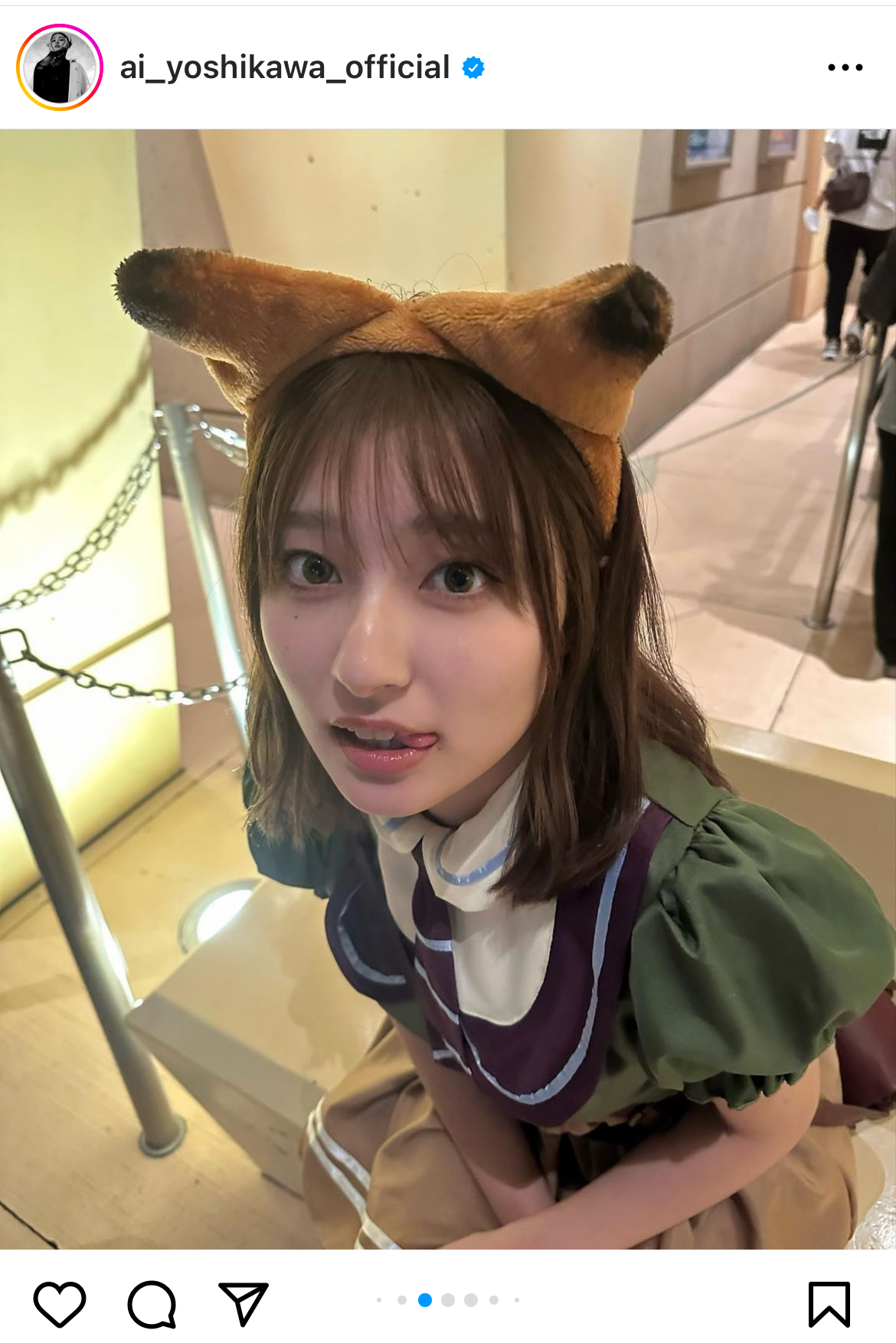 吉川愛のインスタグラムから