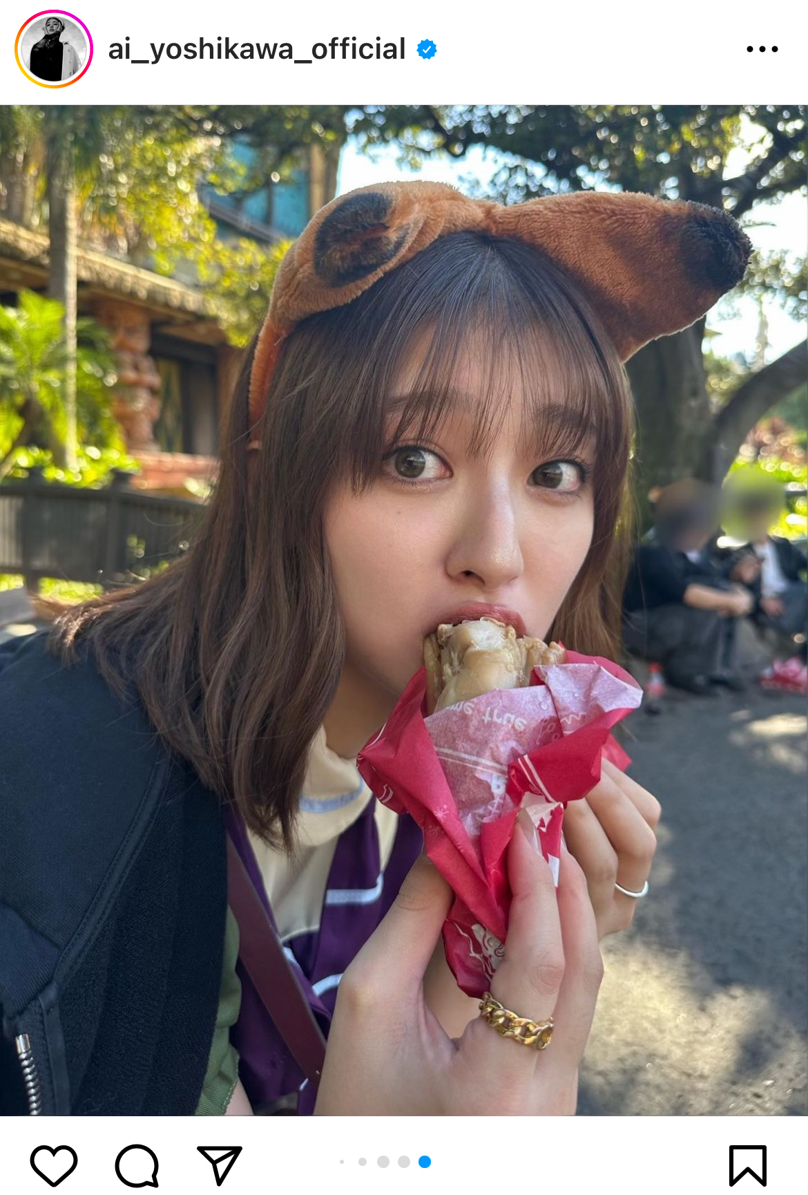 吉川愛のインスタグラムから