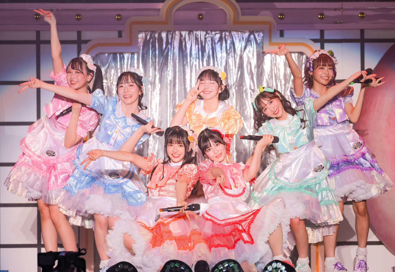 初全国ツアーの最終公演を行ったFRUITSZIPPER
