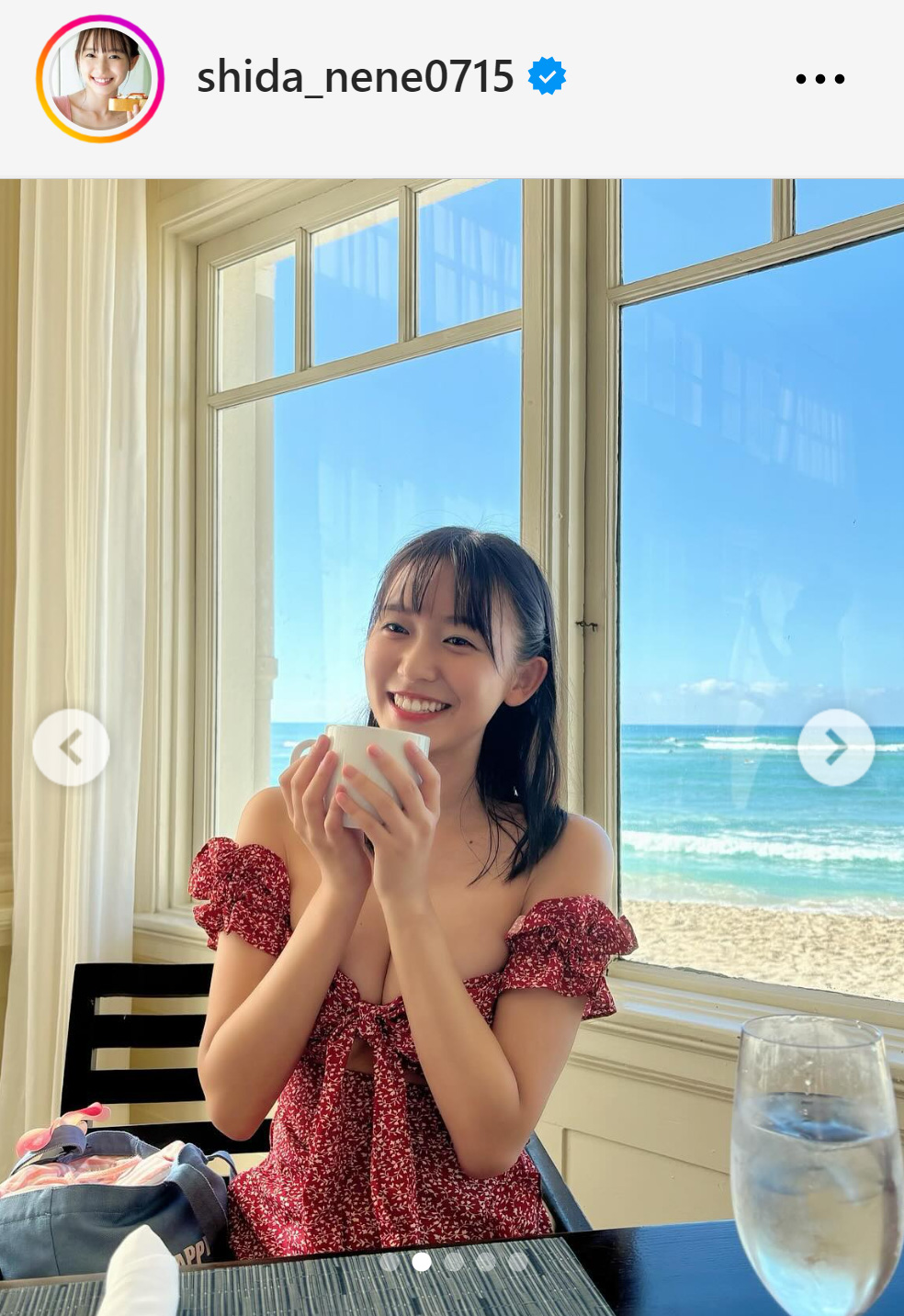 志田音々のインスタグラムから