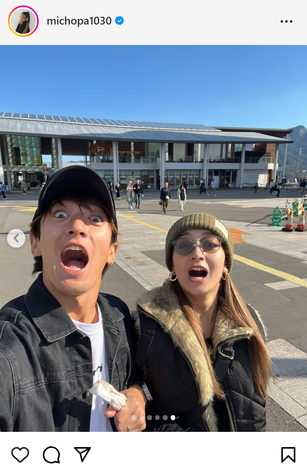 みちょぱのインスタグラムから